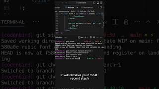 Want to save unfinished work? Use Git Stash!