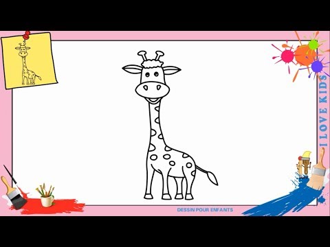 Vidéo: Comment Dessiner Une Girafe