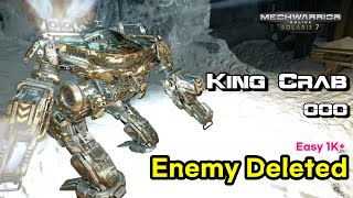King Crab 000 Build | Mechwarrior Online