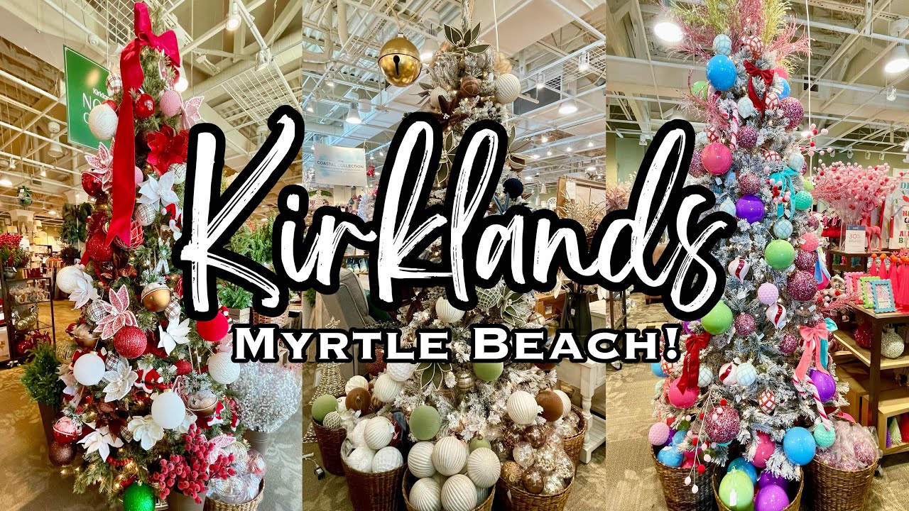 KIRKLAND'S CHRISTMAS SHOP WITH ME • New 2024 Holiday Decor - YouTube