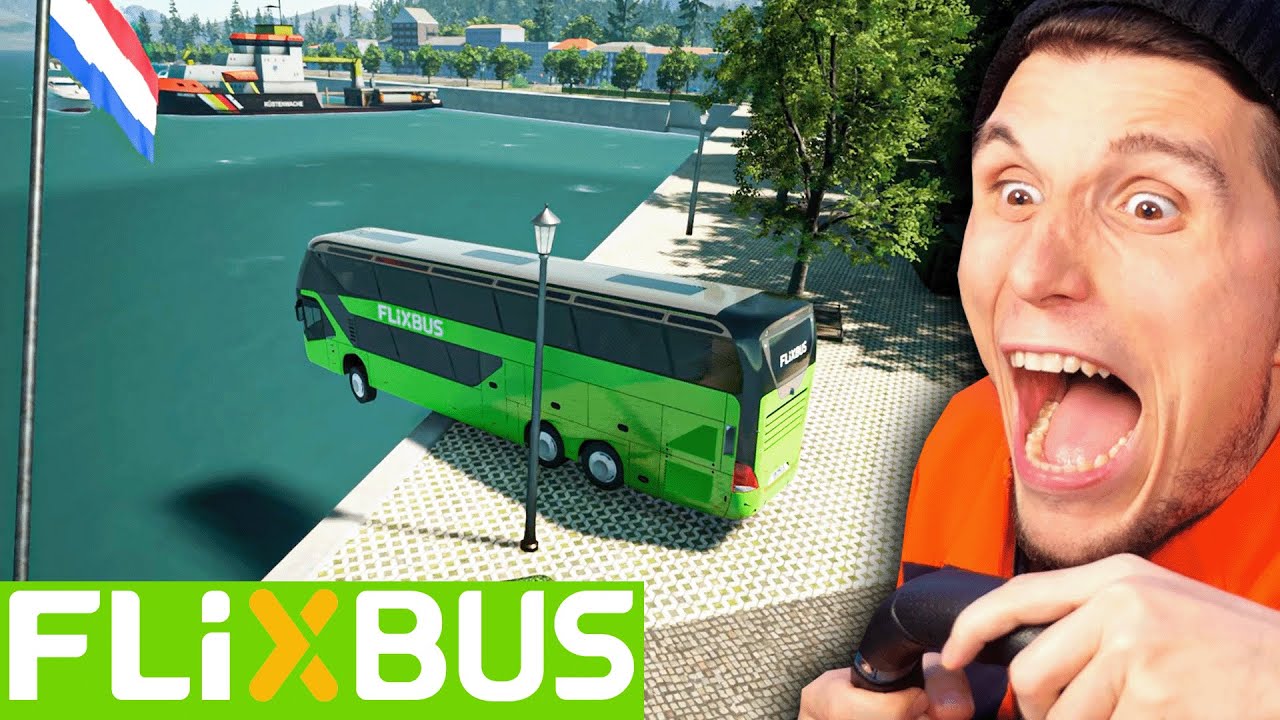 Ich falle in den Genfer See | Fernbus Simulator