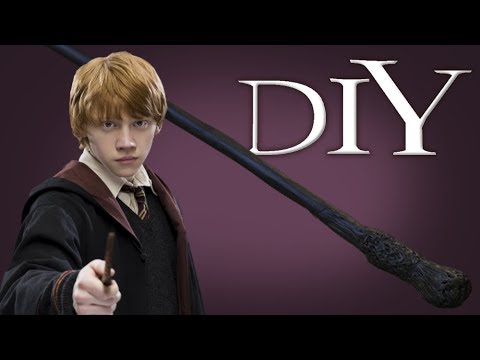 DIY - Comment fabriquer la baguette de Drago Malefoy ( Draco Malfoy's wand  ) 