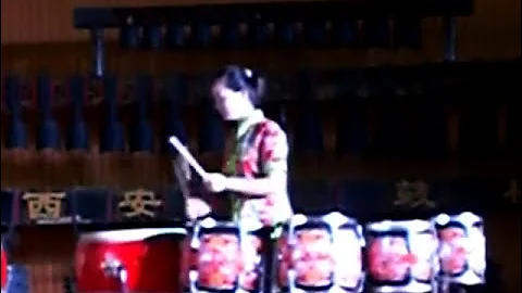 Drum Tower Xi'an Percussion ensemble, China