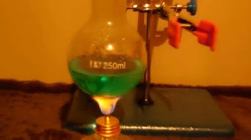 Chemistry Experiment How To Make Copper Acetate Full HD video