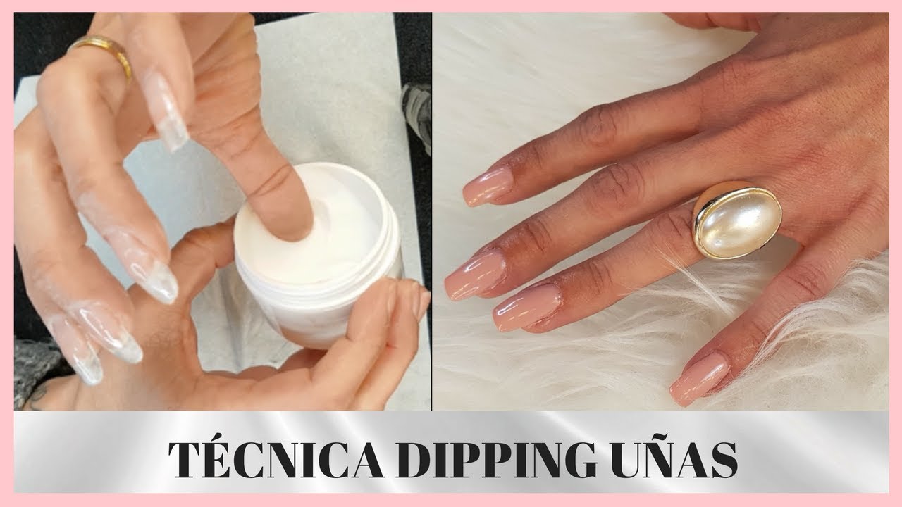 TÉCNICA DIPPING UÑAS 🎀 sandranewlook YouTube