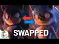 I Swapped Shadow With Sonic In The Trailer Graphy 