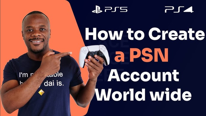 EU PSN ACCOUNT How to Create a PS4 European PlayStation Network ID EU UK  PS4 SCEE 