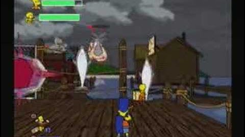 The Simpsons  Game-  Stage 7: The Day of the Dolphin ps2