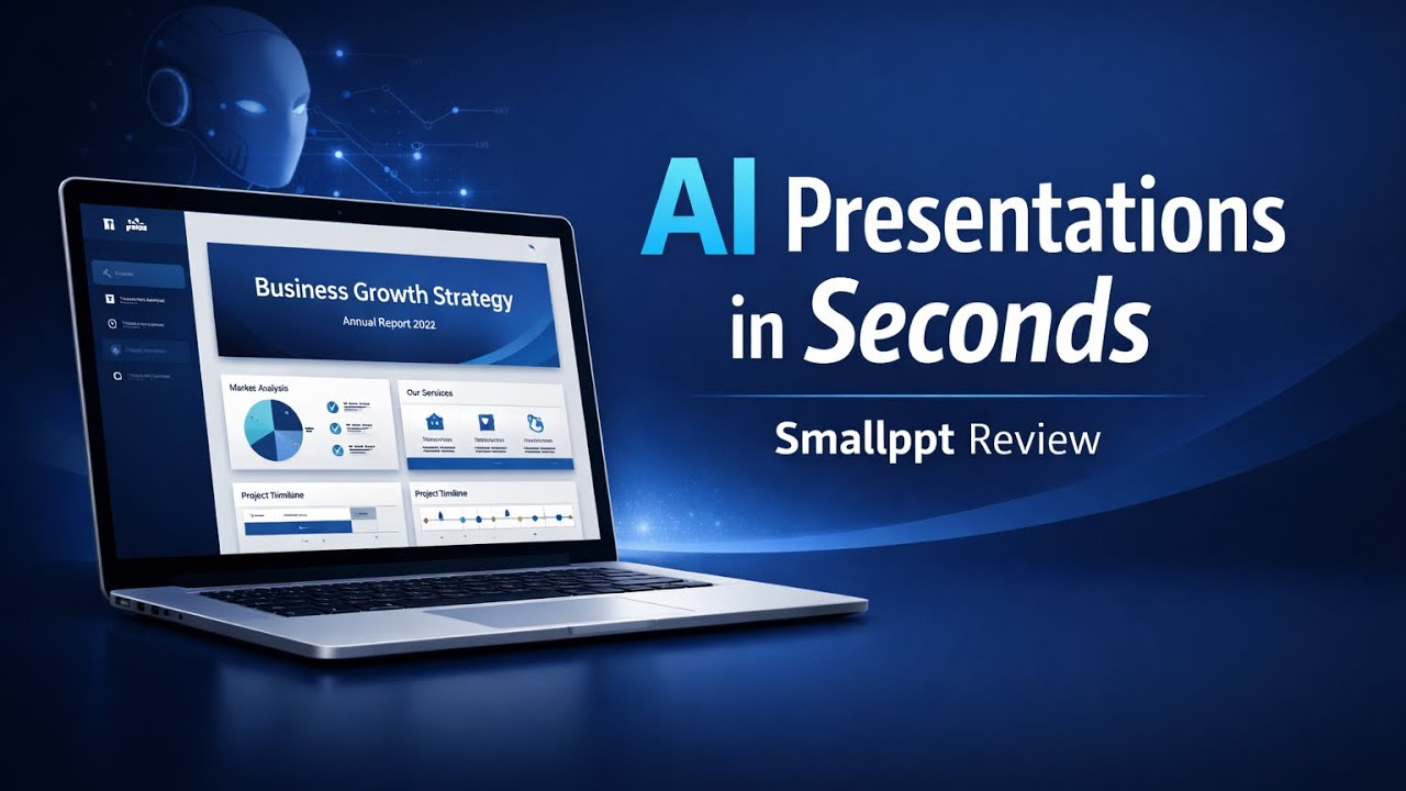 This AI Tool Creates Stunning Presentations in Seconds | Smallppt Review