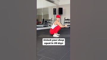 📌Deep Squat / Asian squat tutorial - all you need is yoga blocks or books #flexibility