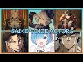 Genshin impact fontaine characters japanese voice actors same anime charactersgenshinimpact