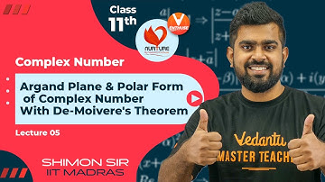Complex Number [JEE 2023] L-5 |Argand Plane & Polar Form of Complex Number With De-Moivere