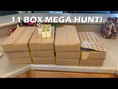 11 Box Mega Hunt! Coin Roll Hunting Silver Half Dollars