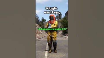 How To Use Debug Camera Guides In Rust! 📷#rust #rustshorts  #rusttutorial #rusttips