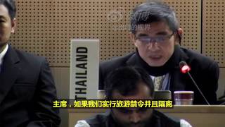 泰国代表在世界卫生组织大会上为中国鸣不平