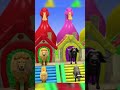 Long Slide Game With Cow Elephant Gorilla Hippopotamus Tiger 3d Animal Game Funny 3d Animals