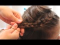 編み込み 前髪アレンジ　French Braid