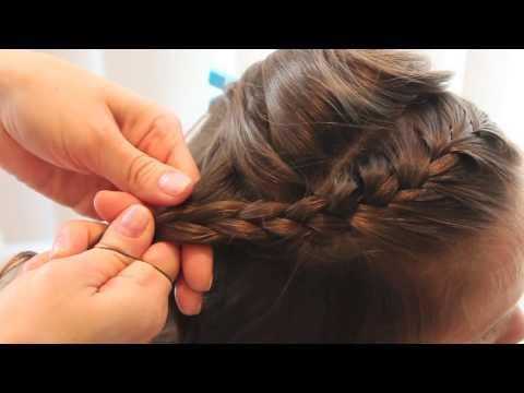 編み込み 前髪アレンジ French Braid Youtube