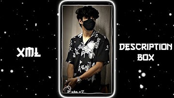 DESPACITO 🖤🥀 XML TREND💞 ||ATTITUDE XML FILE⚡😎 || NEW TREND XML FILE 🥵💯 ||ALIGHTMOTION XML FILE 😈⚡||