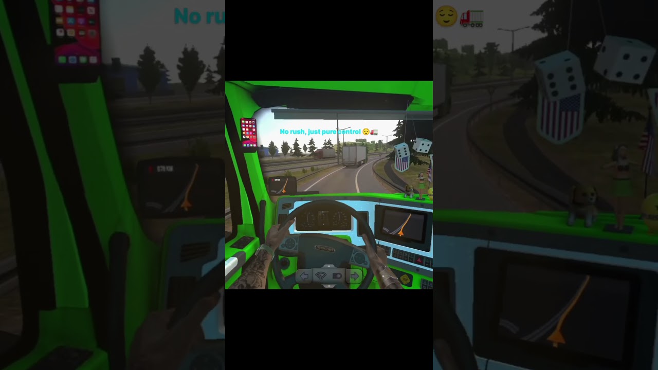 No rush, just pure control 😌🚛