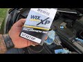 How to change the engine oil and oil filter on a BMW X5