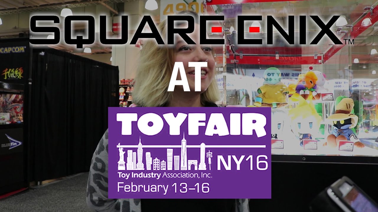 New York Toy Fair 2016 NYTF Square Enix Products Interview