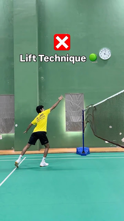 Small Swing ✅ #badminton