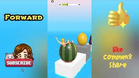 Forward vs Reverse Gaming in Squeezy Girl (New Update) | All Levels Gameplay Android