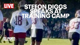 Stefon Diggs speaks at training camp | FOX 5 DC