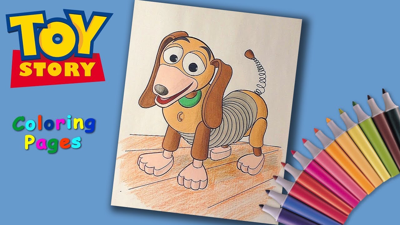 33 Slinky Dog Coloring Pages - Free Printable Coloring Pages