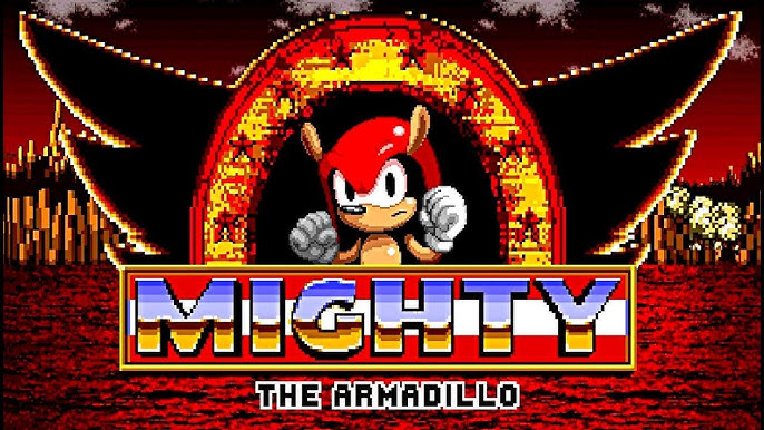 Mighty the Armadillo in Sonic The Hedgehog 2-Playthrough 