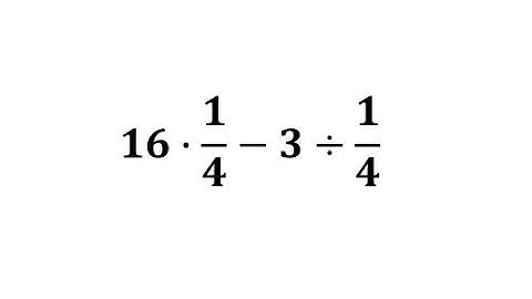 Order of Operations with Fractions: (Product)-(Quotient) Signed