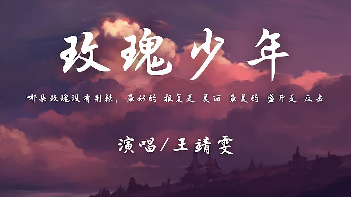 王靖雯 - 玫瑰少年『哪朵玫瑰沒有荊棘，最好的 報復是 美麗，最美的 盛開是 反擊。』【動態歌詞】♪ - 天天要聞