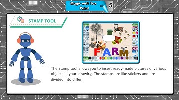 Ch 5 | Computer | Class 3 | Magic With Tux Paint | For children