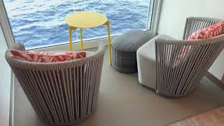 Infinite Ocean View Balcony 10186 Icon of the Seas Room Tour