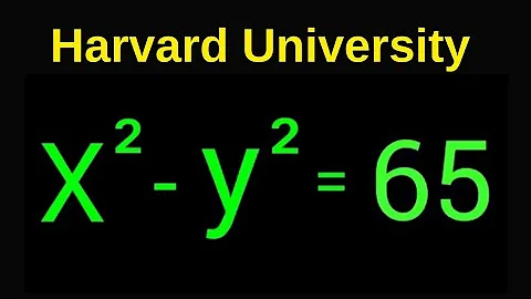 Harvard University Admission Entrance Tricks | Find x & y | Math Olympiad Level