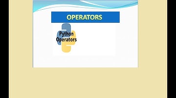 #Python Operators//Types of Operators in HINDI