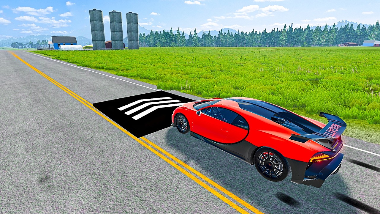 Instant 1250 MPH Blast : Which Car can Survive longer - BeamNG drive #40