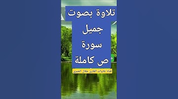 سورة ص الآيات 21 و 22 من تلاوة كاملة سورة ص #القارئ_جلال_الجبري #اكسبلور#quran