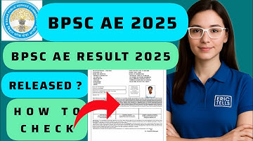bpsc ae result 2025 | bpsc assistant engineer result 2025