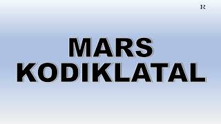 Mars Kodiklatal