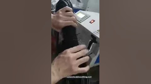 Automatic cable wire winding and binding machine, cable twist tie