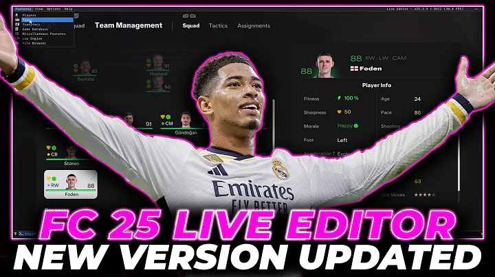 FC 25 Live Editor 25.3.9 | TU 17 | Updated EA FC 25 Live Editor 25.3.9 | Without Errors | Easy Guide