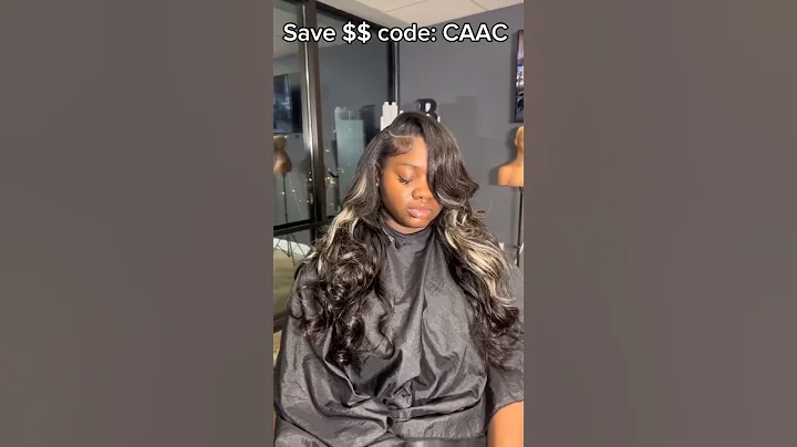 Mix Blonde Highlight Hair & Restyled🖤💛Traditional Sew-In w/ Leave Out Tutorial Ft.@UlaHair