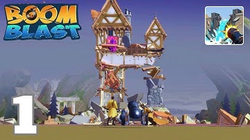 BOOM BLAST Gameplay Walkthrough Part 1 (Android, ios)
