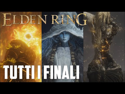 Elden Ring - Tutti i Finali (Lord Ancestrale, Era delle Stelle, Signore della Fiamma Frenetica) 4K