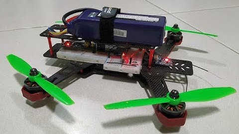 Flight test with my own STM32 flight controller