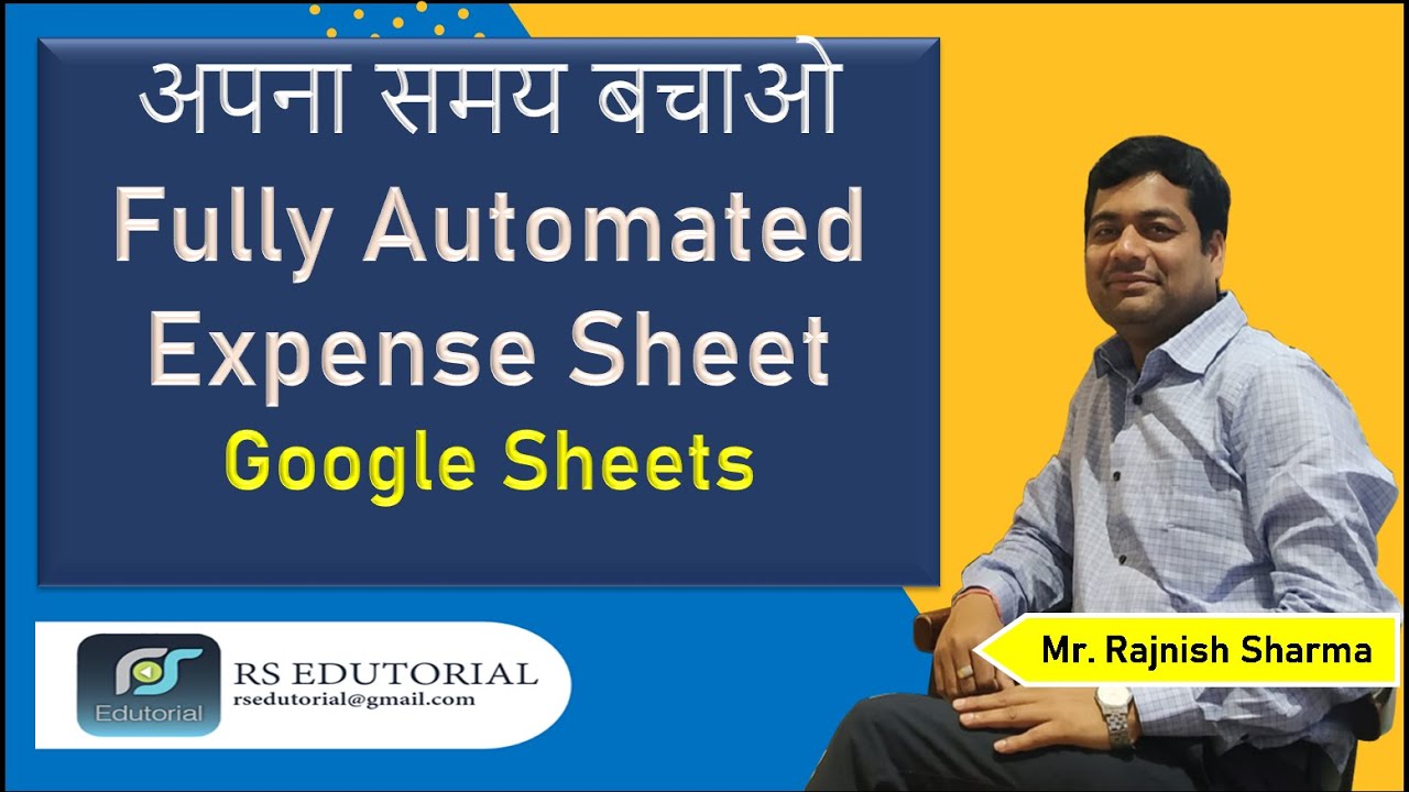 Fully Automatically expenses Report in Google Sheet Prepare monthly
