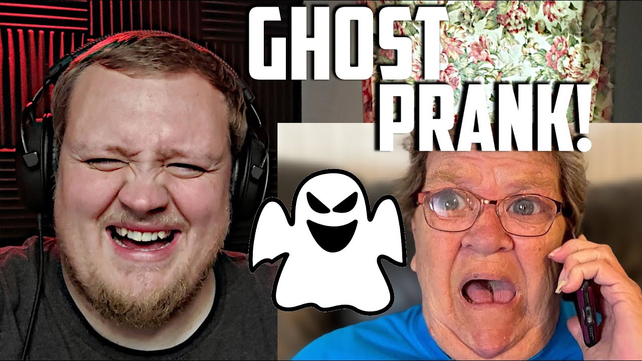 ПРИЗРАЧНЫЙ РОЗЫГРЫШ НАД РАЗОЗЛЕННОЙ БАБУШКОЙ! (РЕАКЦИЯ)