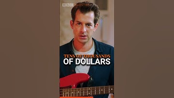 Mark Ronson was inspired by Bruno Mars #shorts #markronson